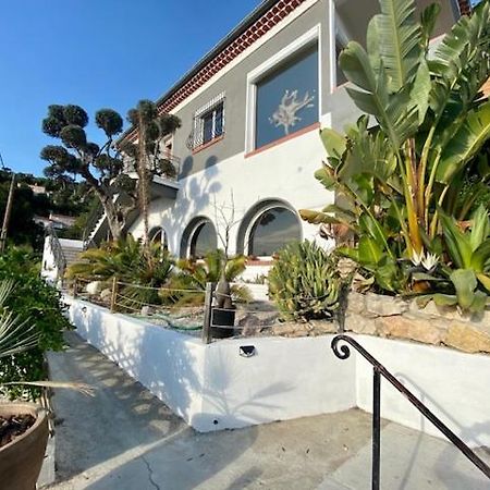 Superbe Appartement Grande Corniche Vue Sur Mer Nice A 4 Min Du Centre Ville Ngoại thất bức ảnh