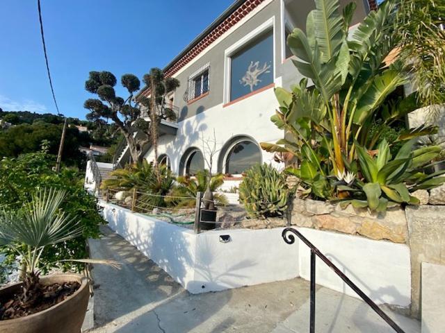 Superbe Appartement Grande Corniche Vue Sur Mer Nice A 4 Min Du Centre Ville Ngoại thất bức ảnh
